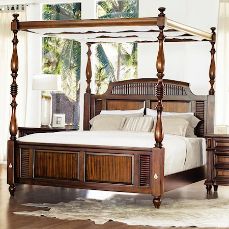 Queen Banyon Canopy Bed